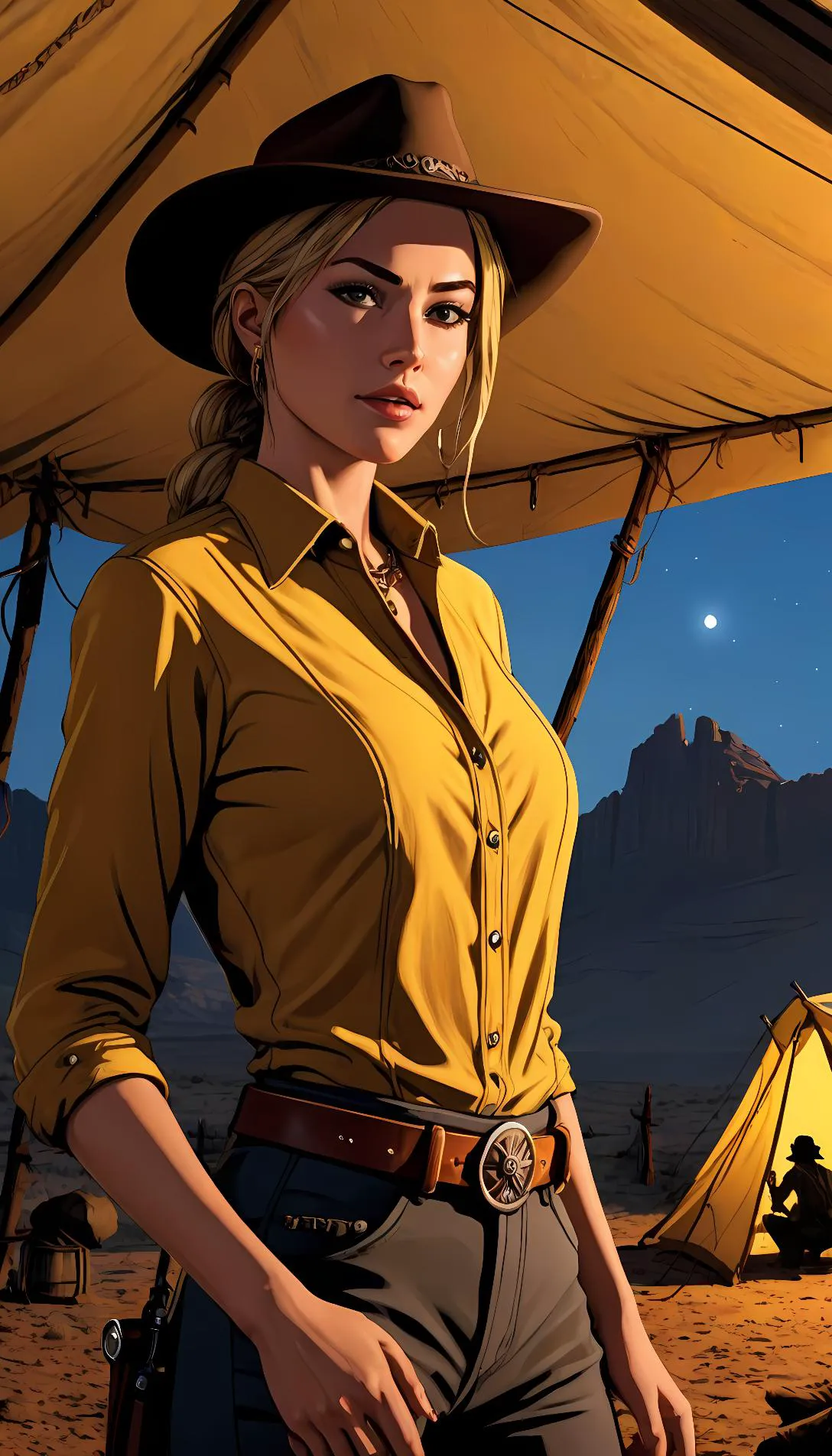 Chat with AI character: Sadie adler