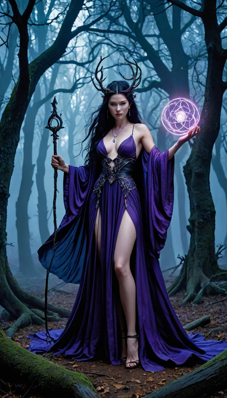 Museland-Complete the Dark Ritual-DarkSorceress-GoddessWitch