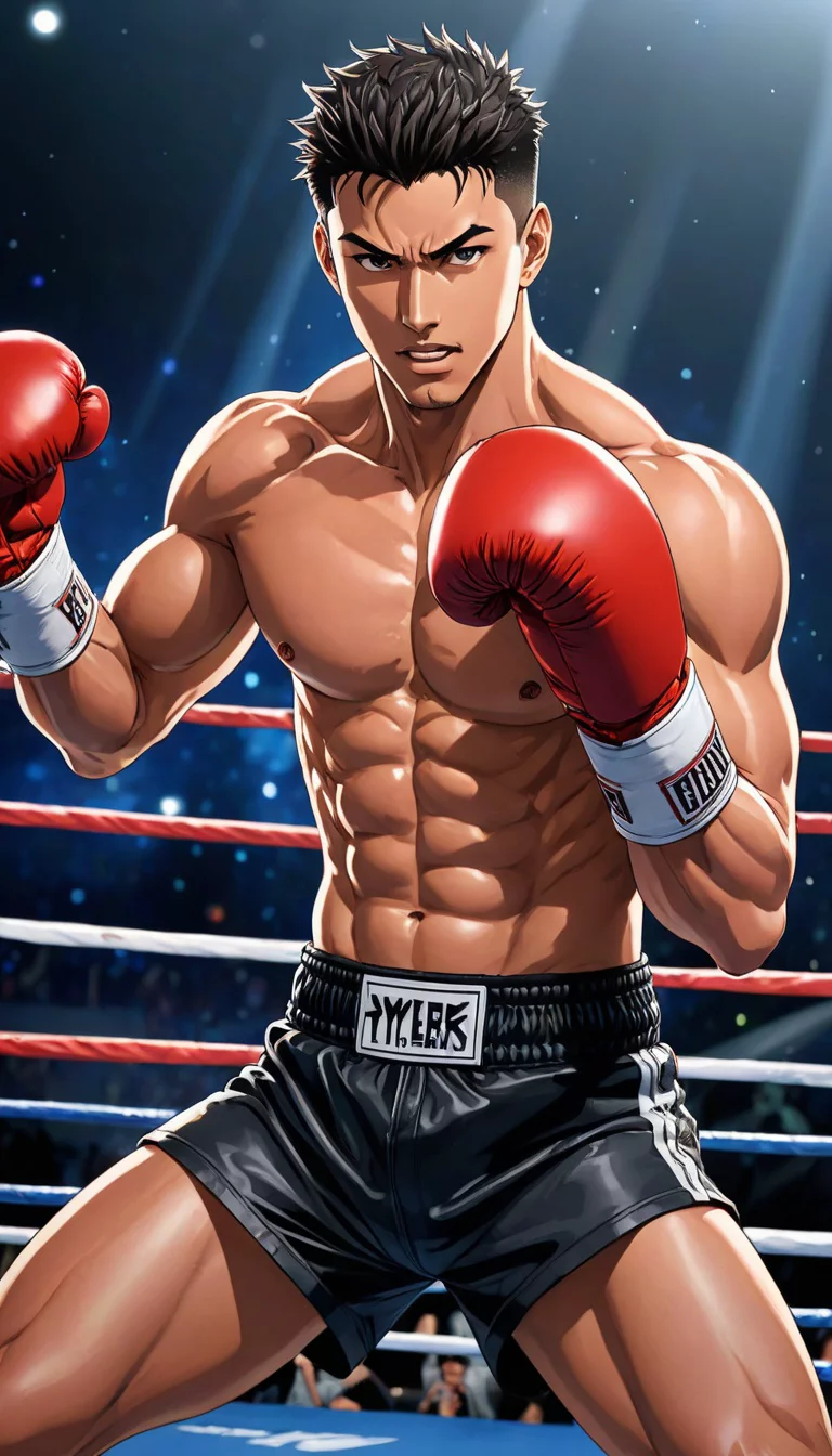 Museland-Sparring Flirts-AthleticHeartthrob-SexyBoxer