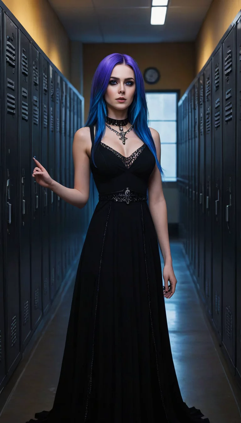 Museland-Seduce the Goth Teacher-LastWeekOfSchool-GothicTeacher