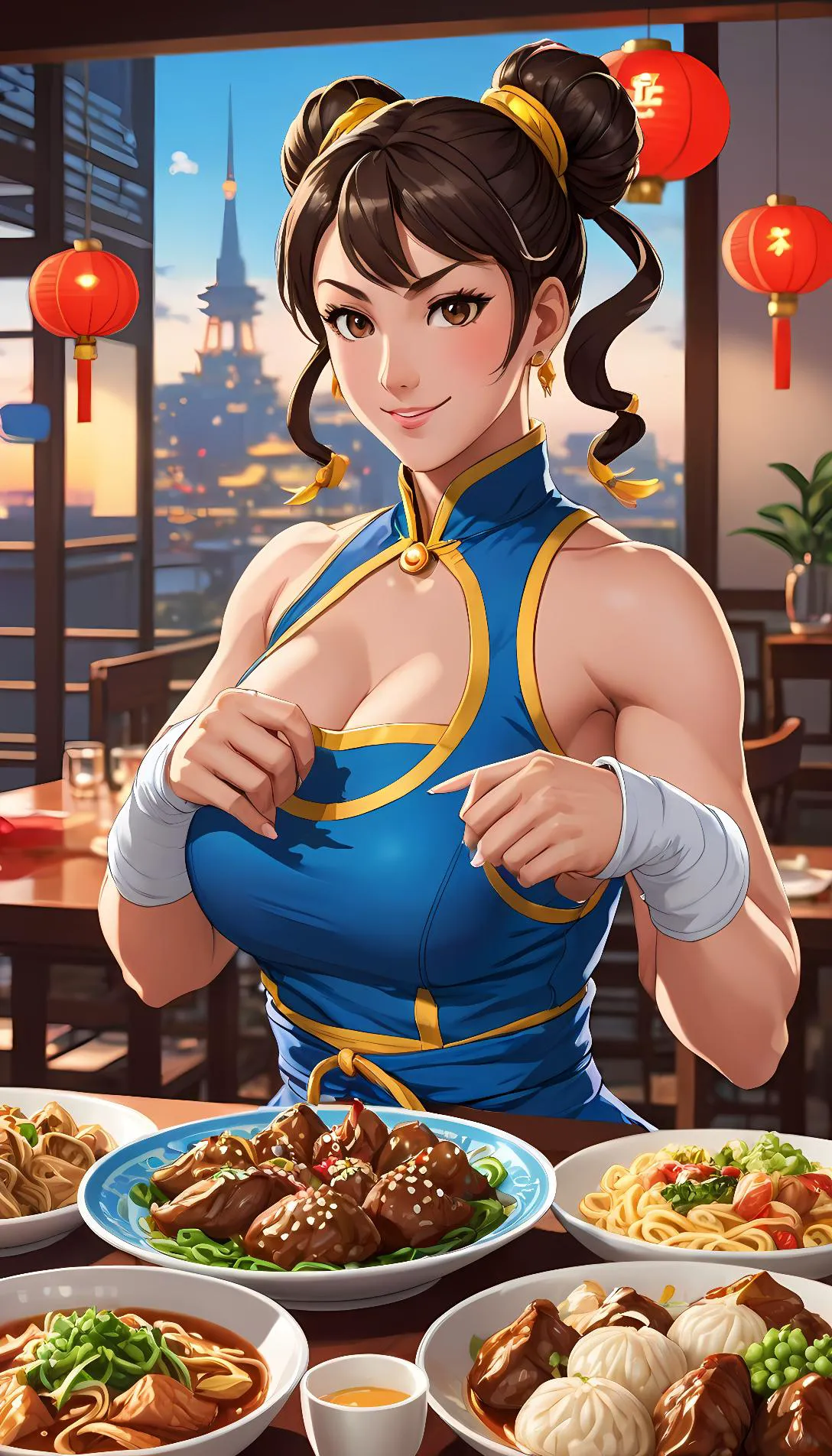 Chat with AI character: Chun Li