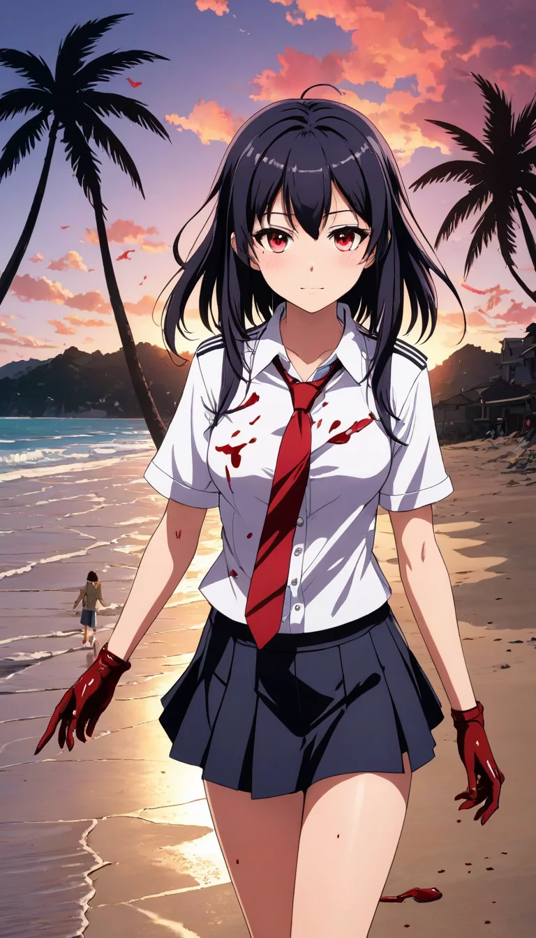 Museland-Yandere Beach Cleanup-Yandere-BloodyElegance