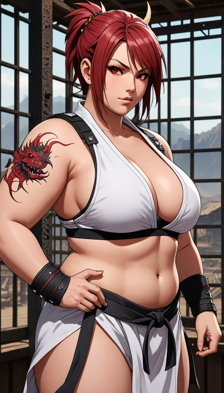 Museland-Cage Fight for Busty Prize-DamselInDistress-BustyWarrior