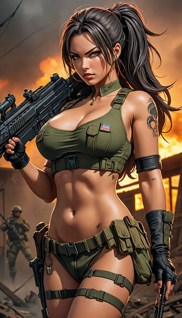 Museland-Breach and Rescue Boobs-ActionGirl-BustySoldier