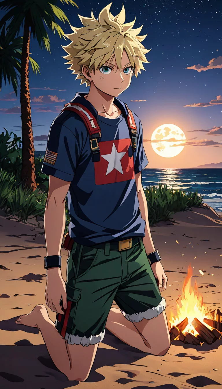 Museland-Jealousy and Stars at the Beach-LoveTriangle-BakugoDekuContrast