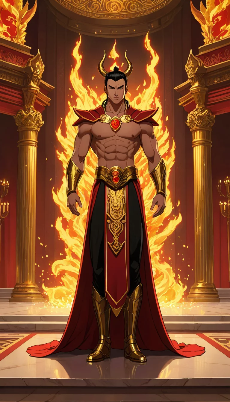 Museland-Ozai's Throne Room Claim-DominantRuler-GayMonarchExhibitionist