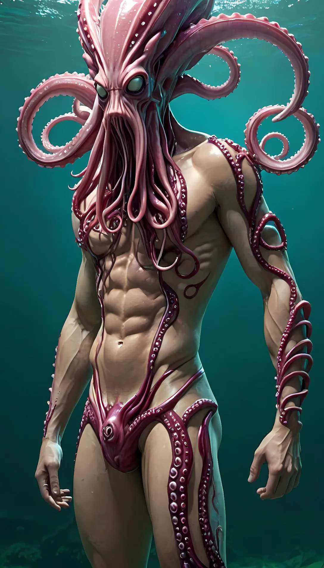 Museland-Tentacle Lair Seduction-MonsterLover-SeductiveTentacles