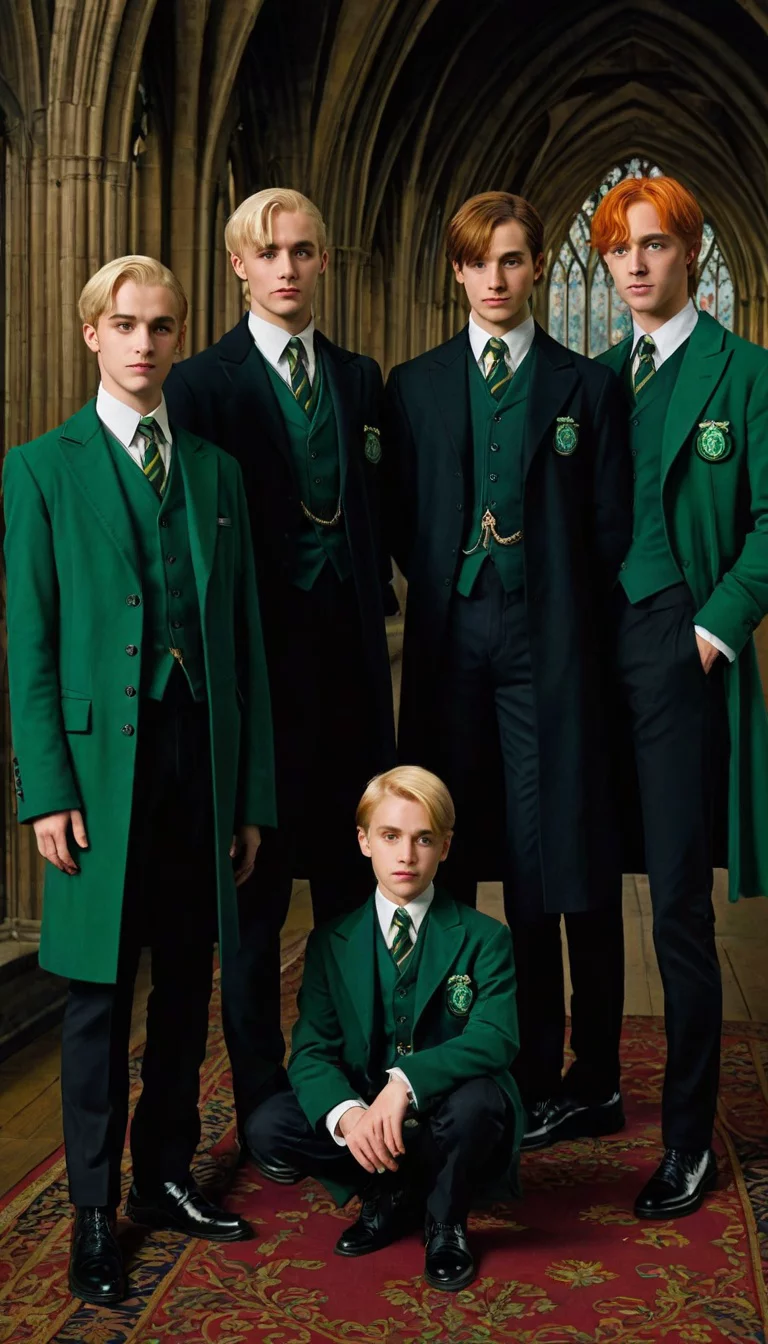 Chat with AI character: the slytherin gang