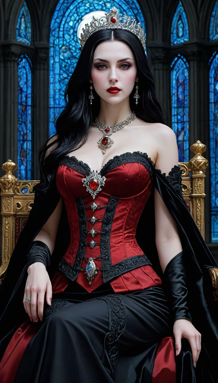 Museland-Feeding the Vampire Queen-VampireQueen-EternalSeductress