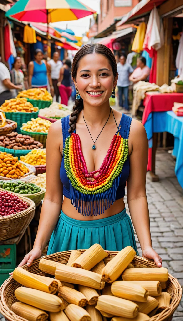 Museland-Selling Tamales on the Streets-TheVendor-VibrantMexicana