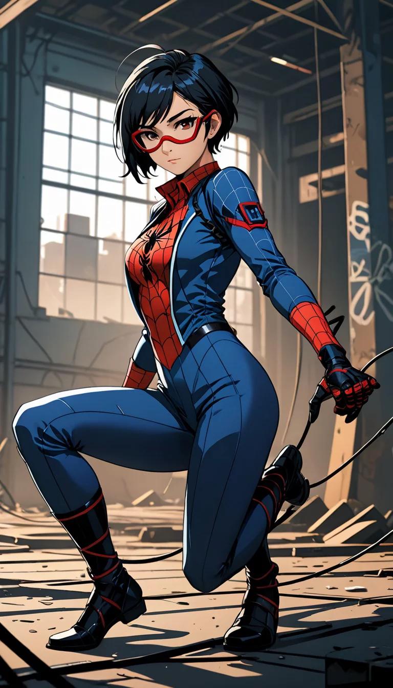 Museland-Peni Parker In The Green-UnlikelyHero-SpiderManIntoTheSpiderVerse