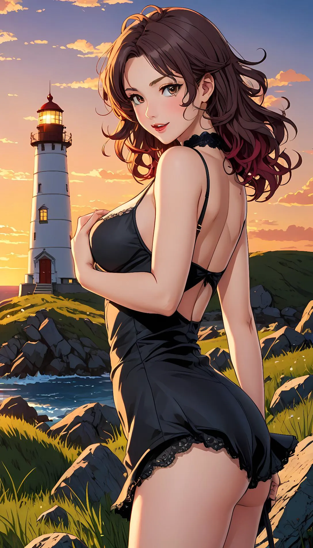 Museland-Prom Night at the Lighthouse-HighSchoolSweetheart-FlirtatiousCharm