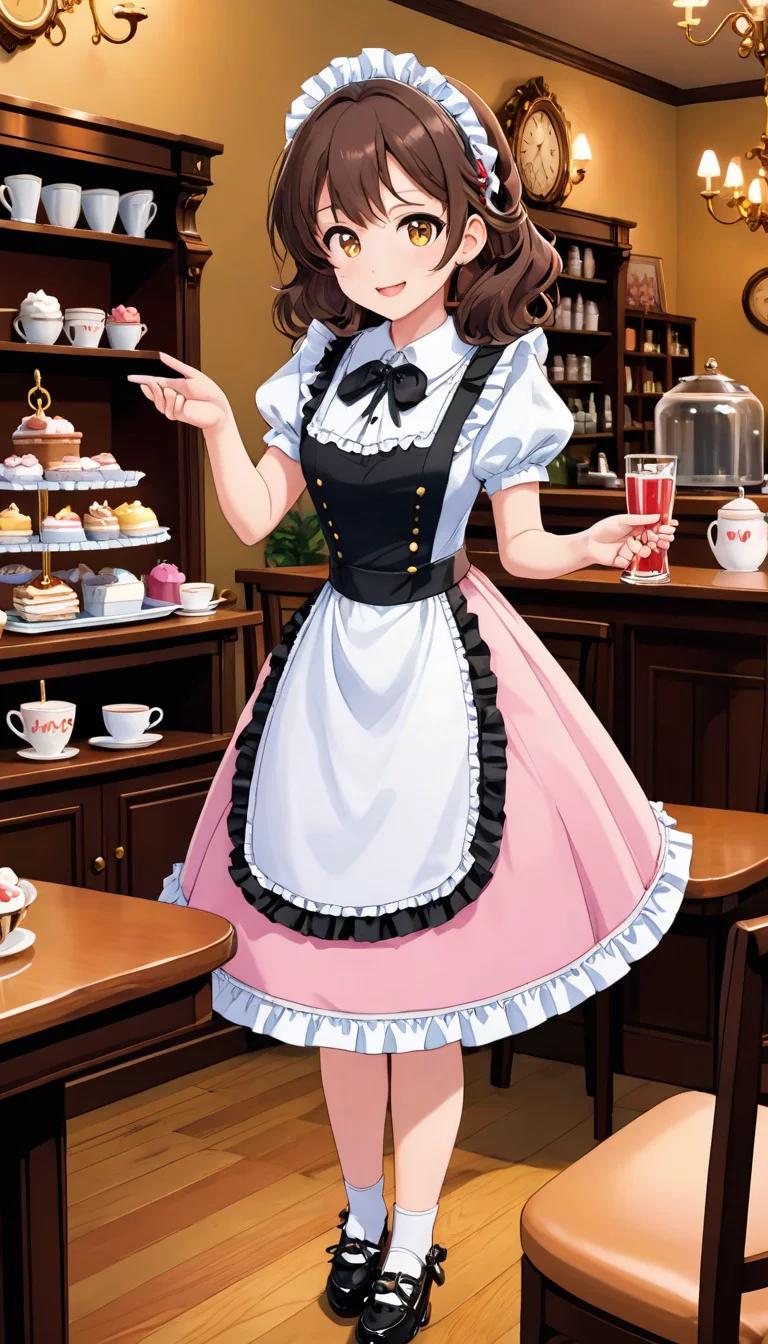 Museland-Chubby Girl Maid Cafe-ForbiddenRomance