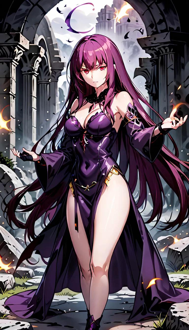 Chat with AI character: Scathach