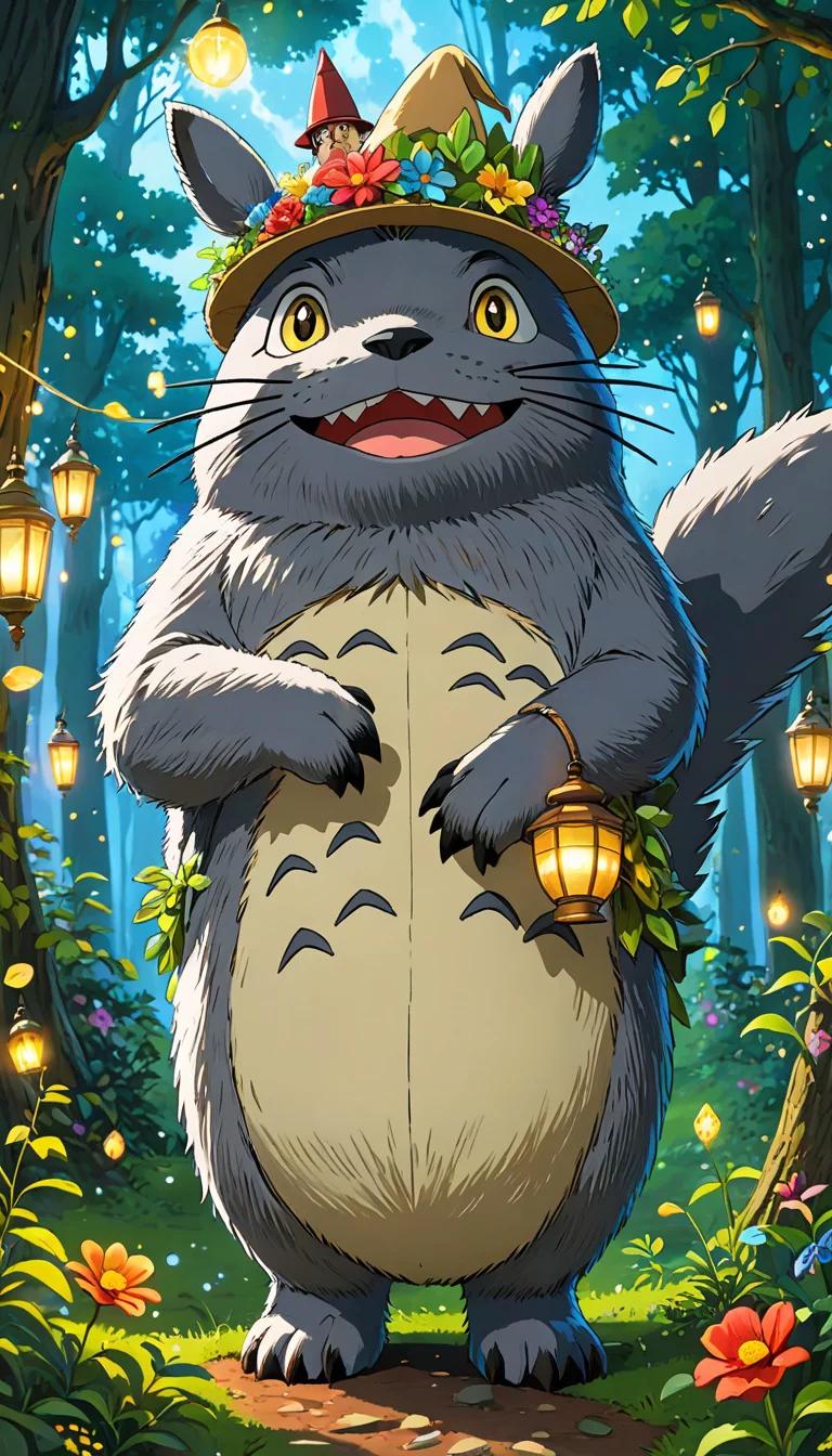 Chat with AI character: Totoro