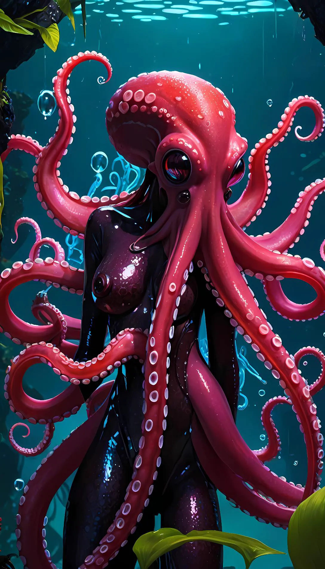 Museland-Tentacle Girl's Grotto Bliss-TentacleTemptation-MonsterGirlSeduction