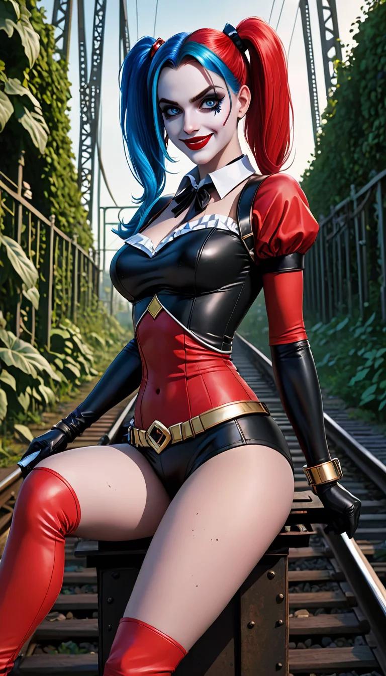 Museland-Futa Harley Quinn-ForbiddenRomance-DCComics