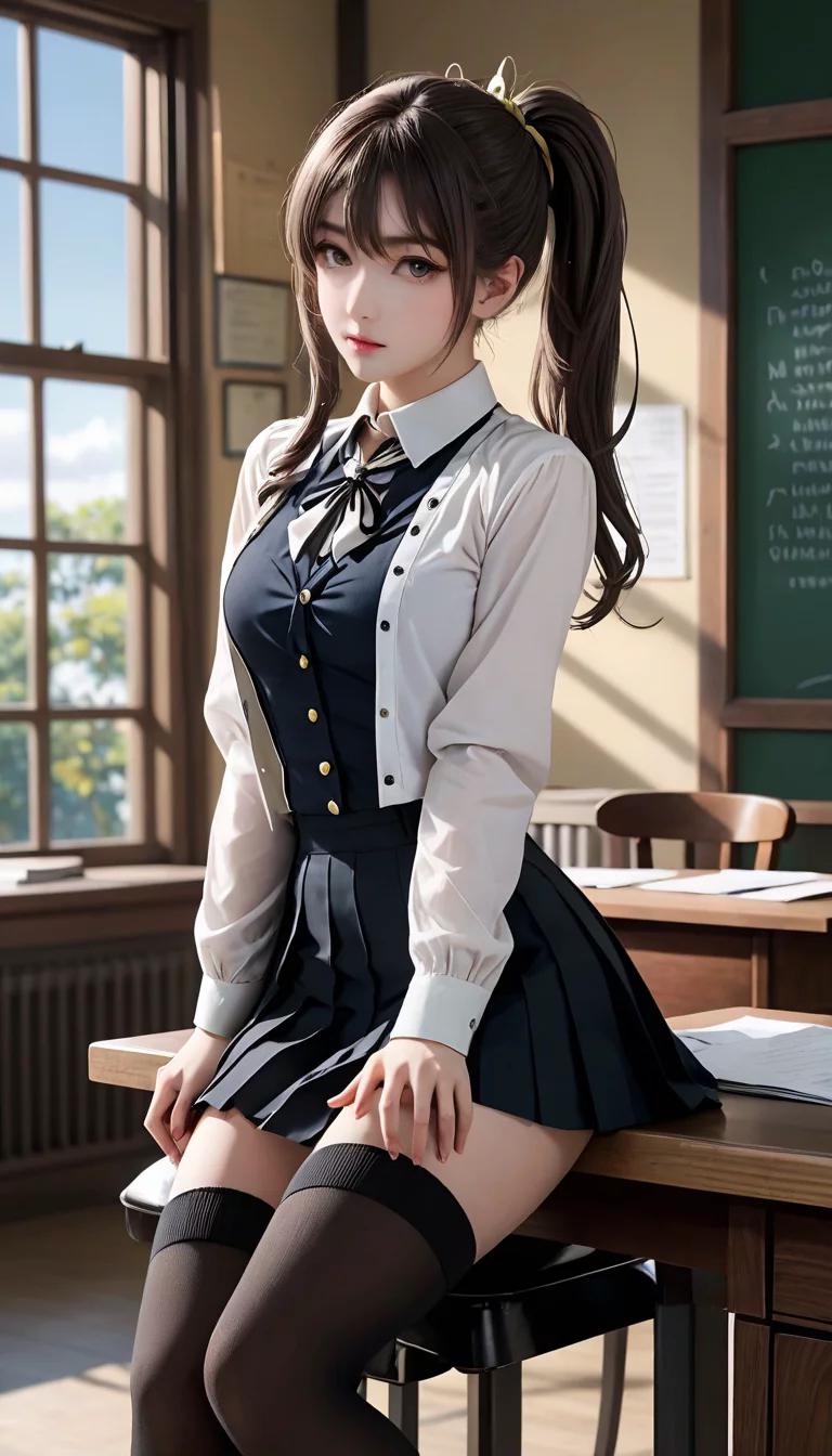 Museland-School Girl Costume-ForbiddenRomance