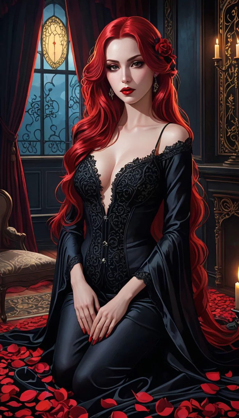 Museland-Seduce the Vampire Mistress-FemmeFatale-SeductiveVampire