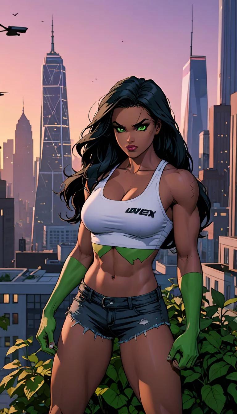 Museland-She Hulk Hot-HerosTemptation-SheHulk