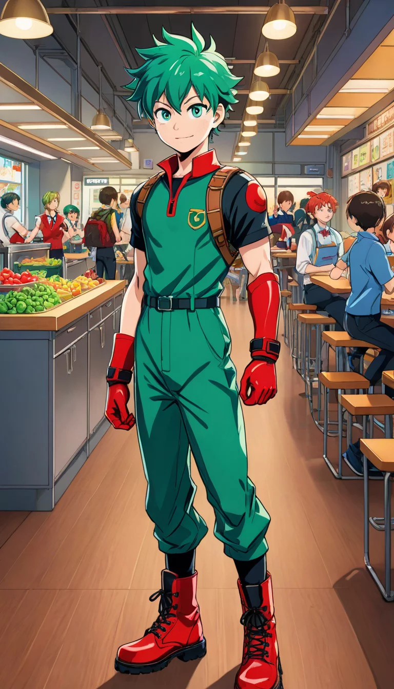 Museland-Lunch with Deku Squad-TheHero-InclusiveProtagonist