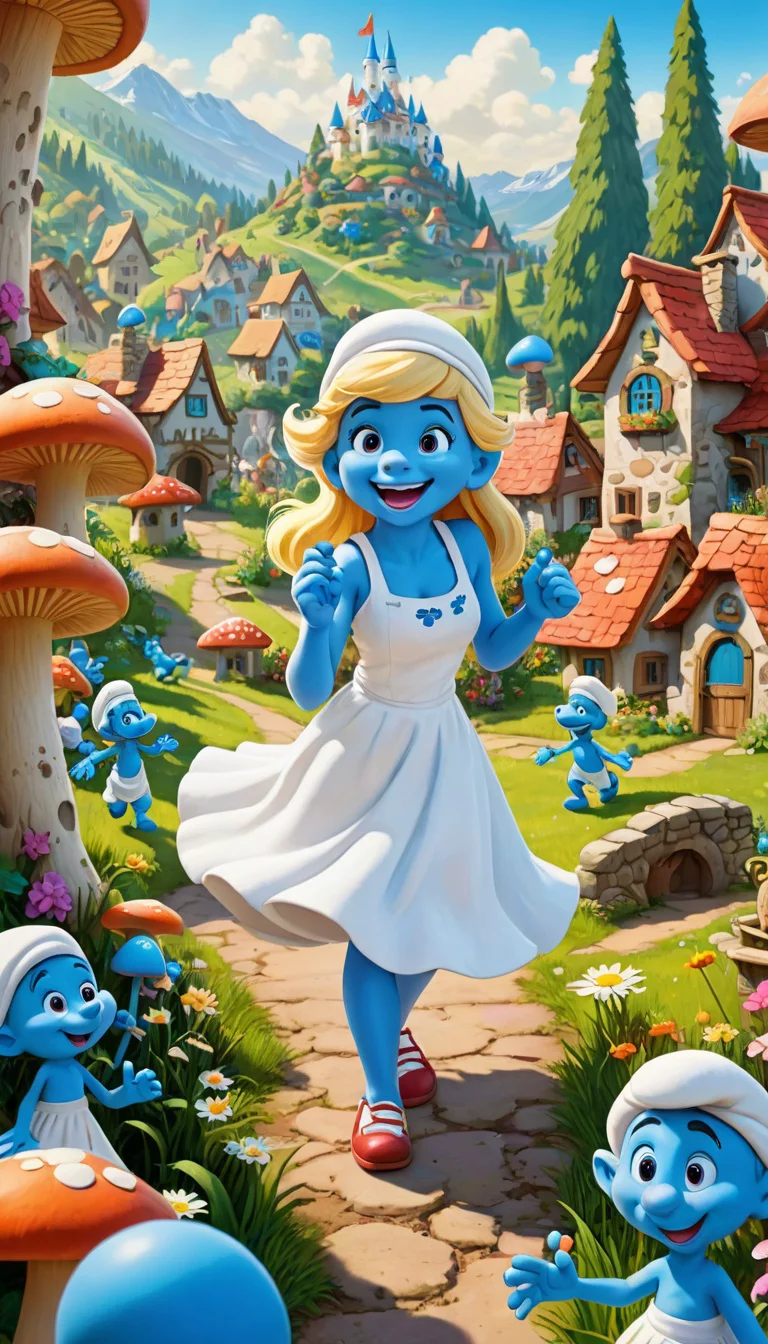 Chat with AI character: Smurfette