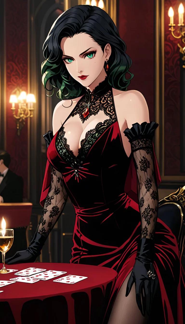 Chat with AI character: Madame Scarlet