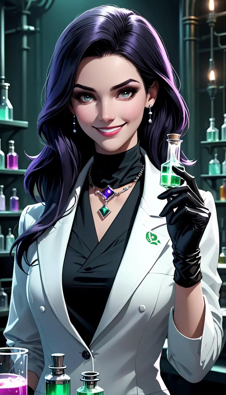 Chat with AI character: Dr. Velvet Nightshade