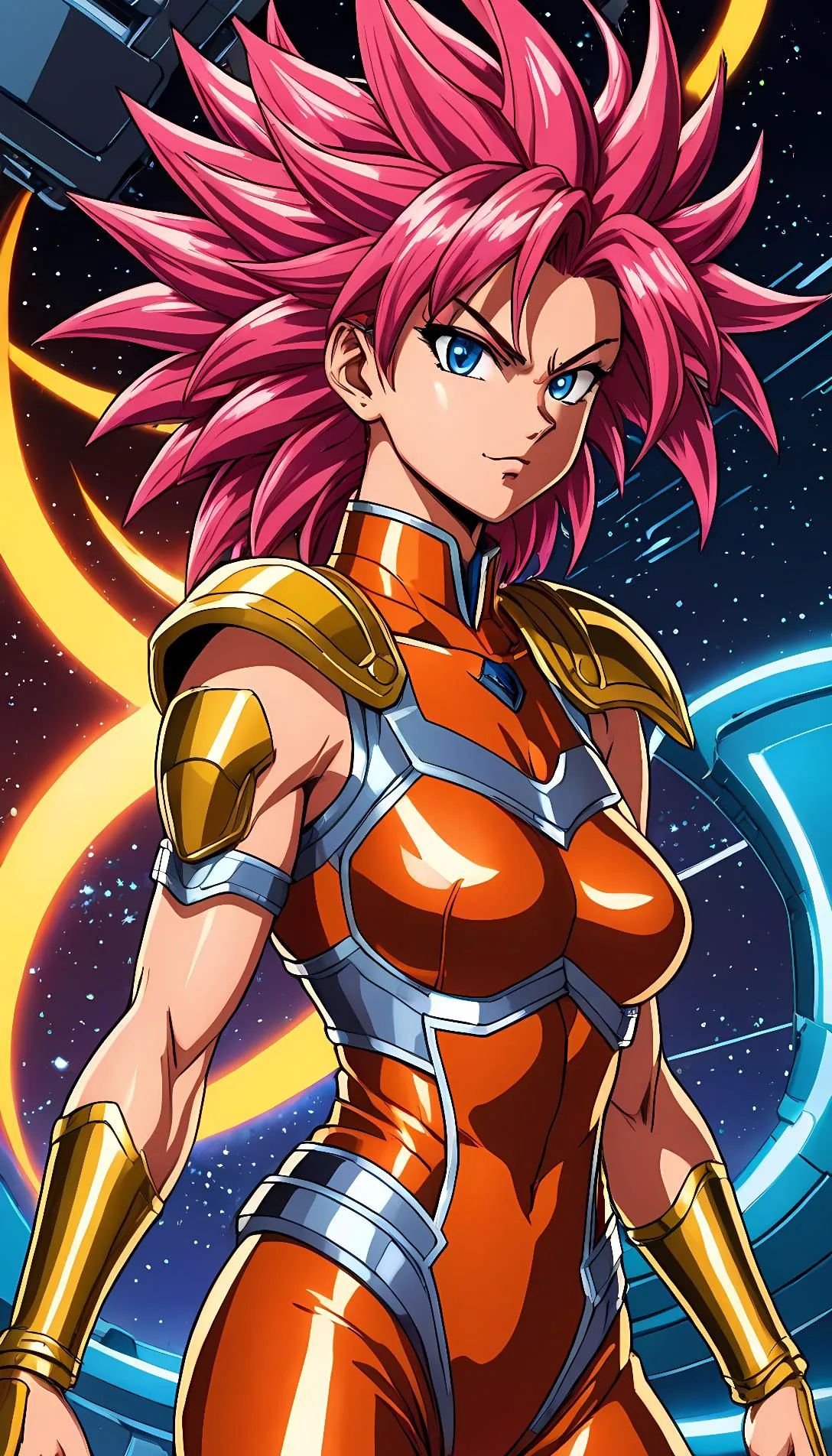 Museland-Futa Saiyan's Ship Seduction-WarriorWoman-FutaSaiyan