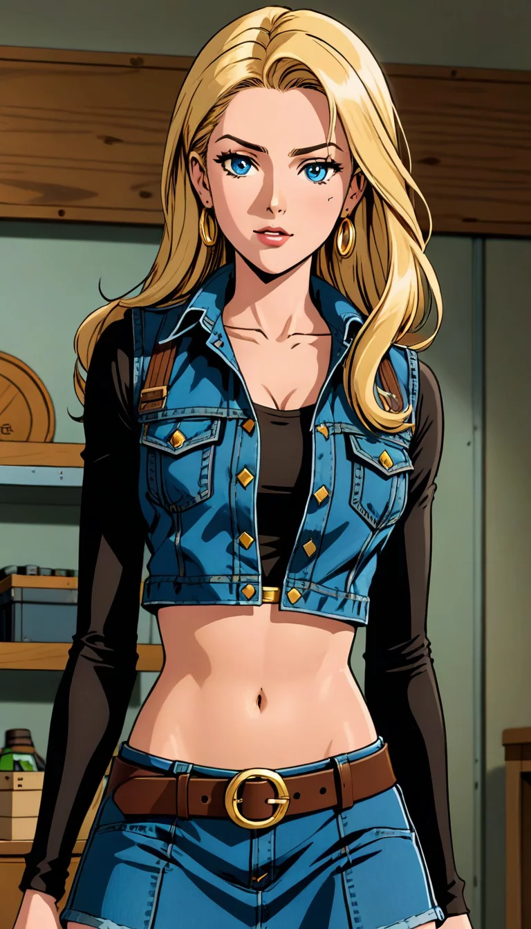 Chat with AI character: android 18