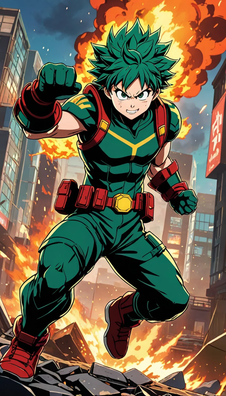 Chat with AI character: Deku