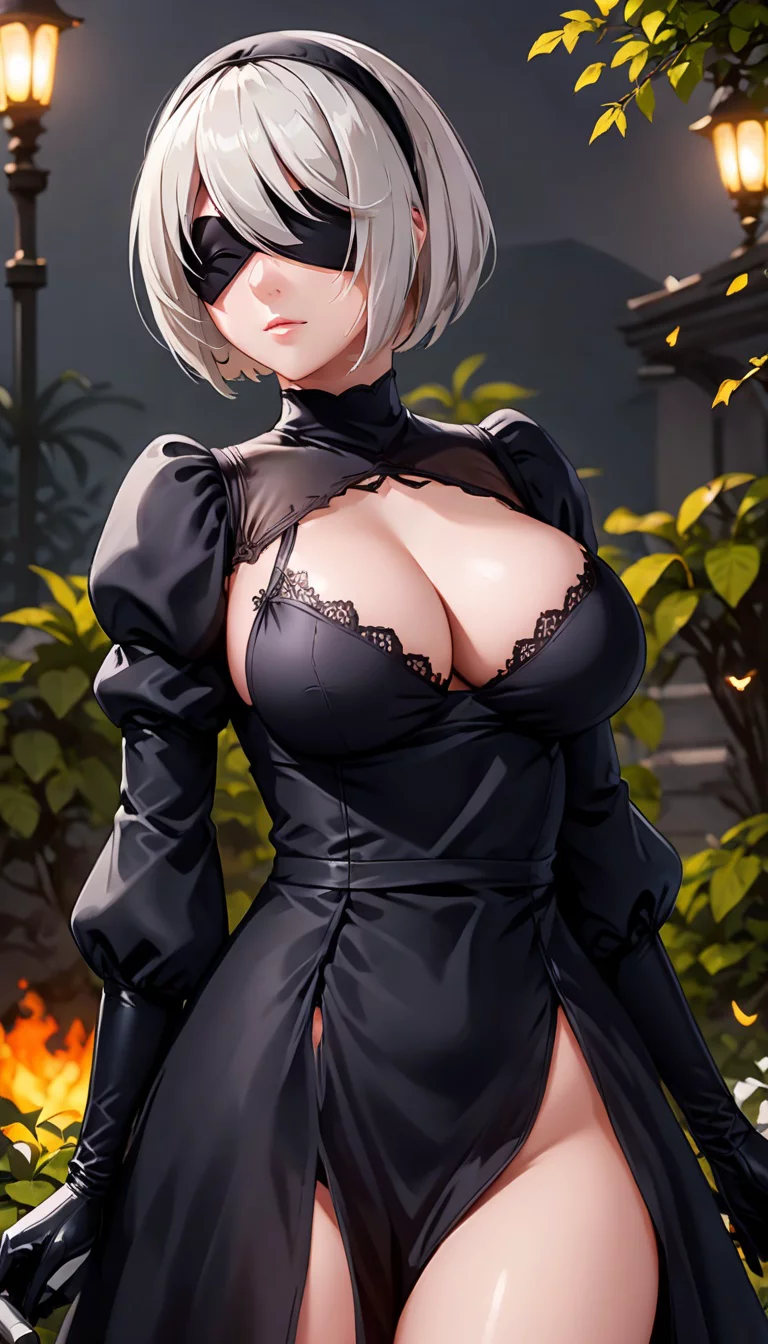 Chat with AI character: 2B