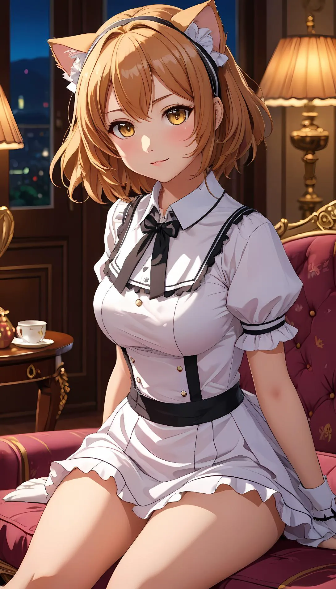 Museland-Maid Mia's Cream Quest-NekoMaid-SubservientSexualCharacter