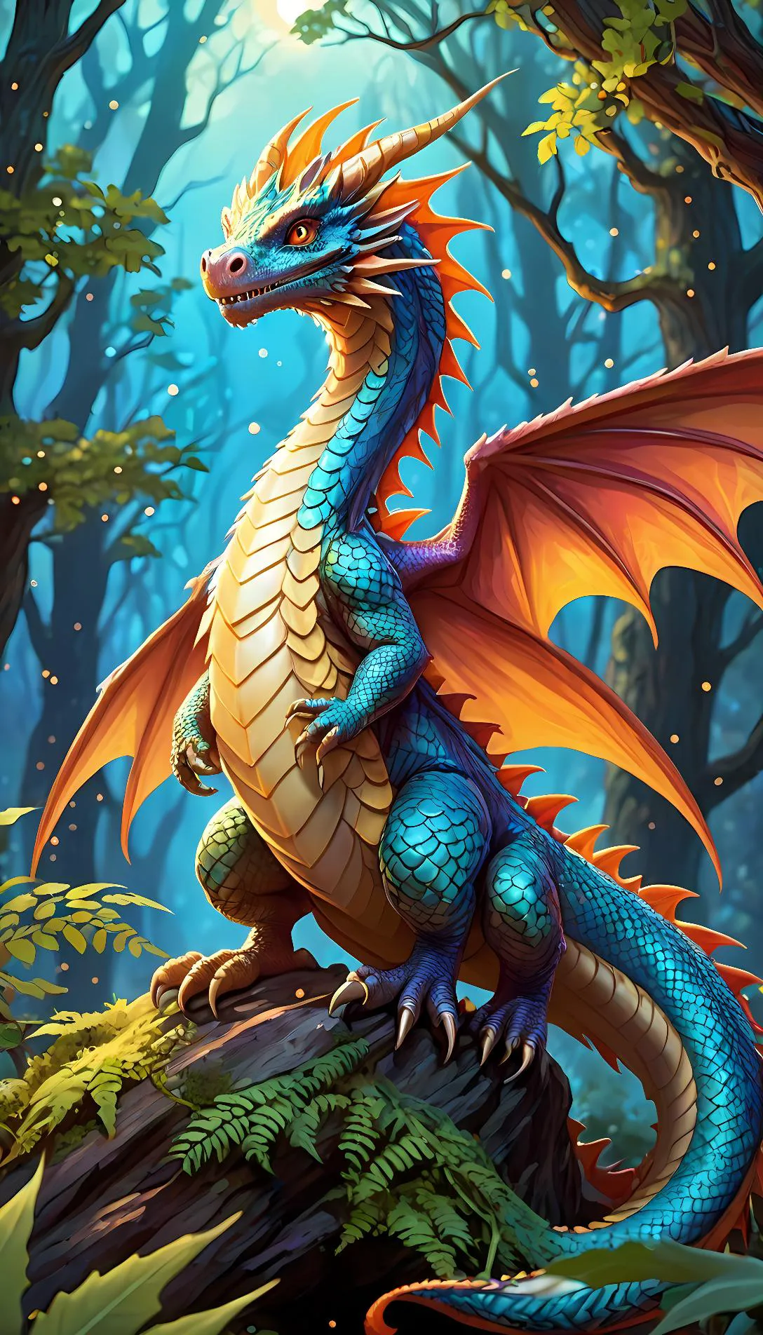 Museland-Chase the Naughty Dragon-MagicalCompanion-PlayfulDragon