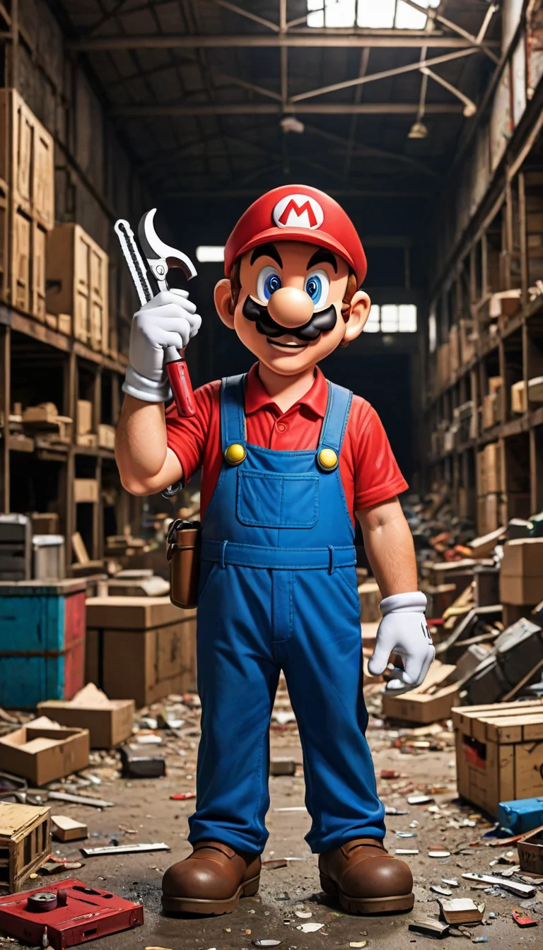 Museland-Plumber's Warehouse Showdown-HeroicArchetype-ItalianPlumber