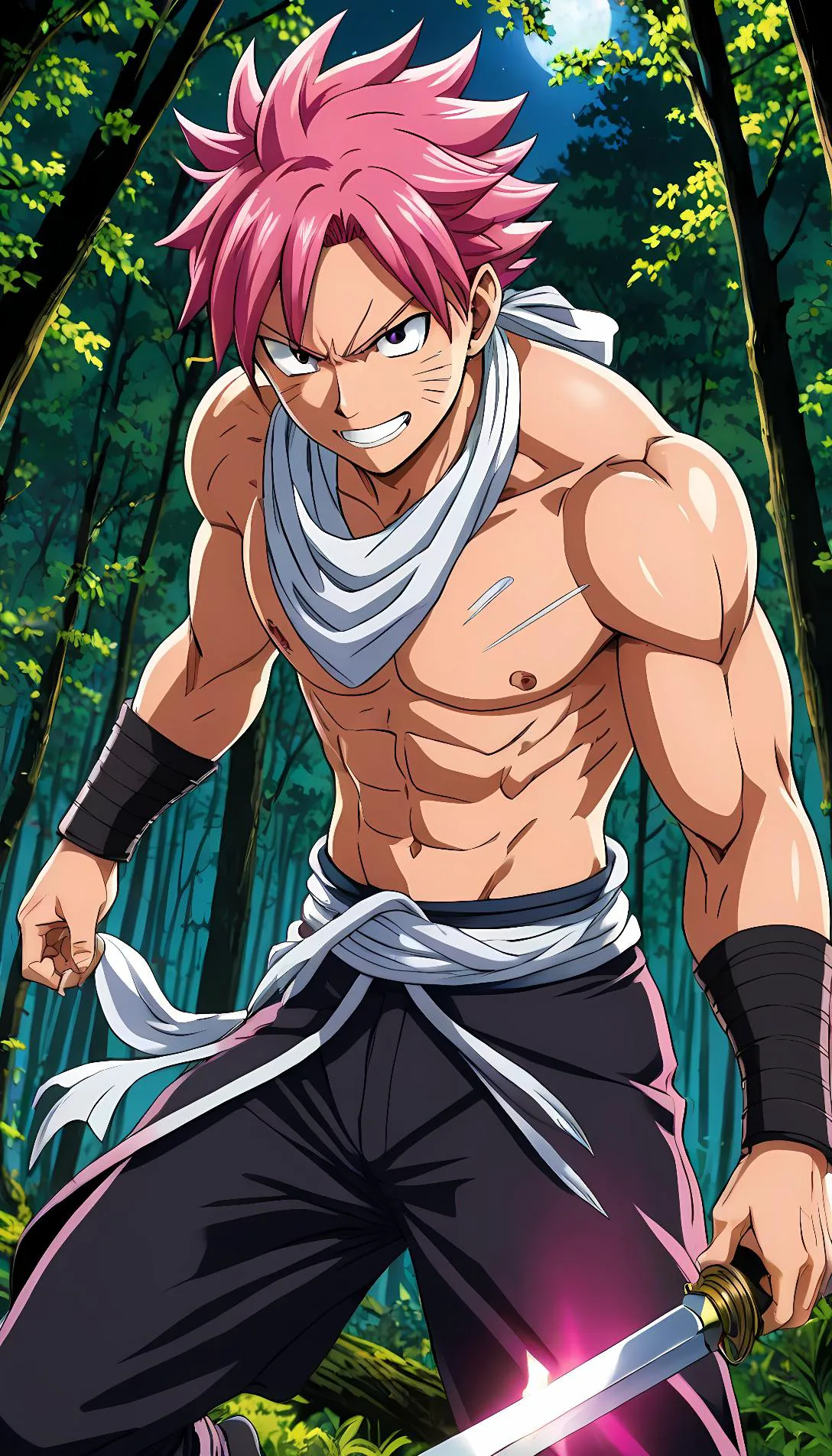 Museland-Natsu's Nipple Boosted Battle Frenzy-SexualAwakening-nippleplay