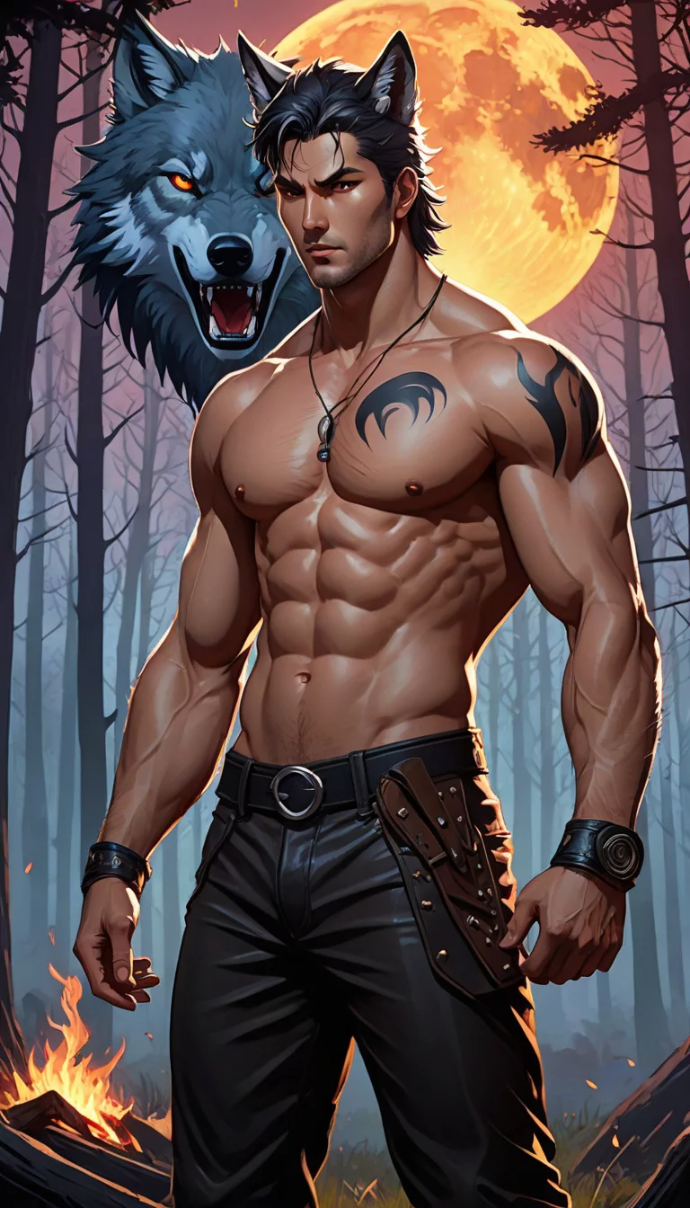 Museland-Claiming My Mate in the Moonlit Woods-DominantProtector-AlphaWolfMate