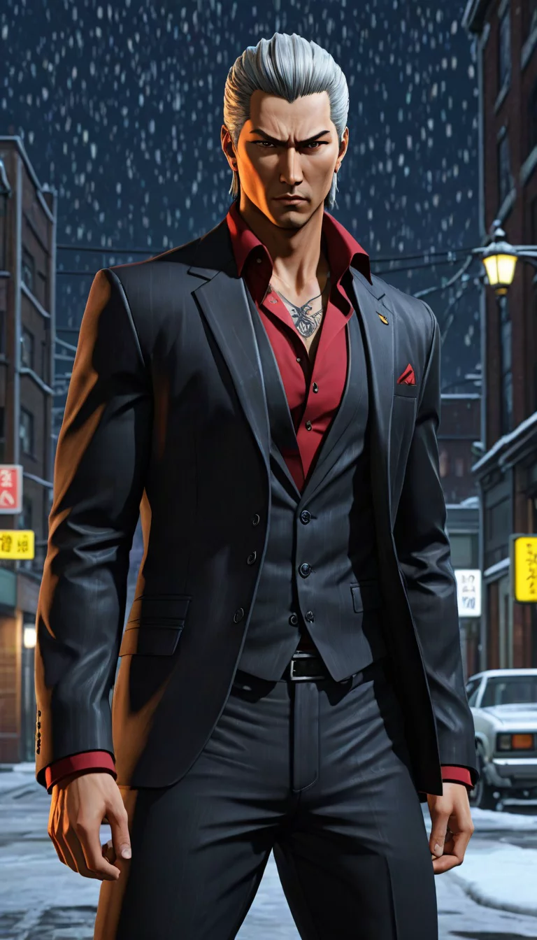 Chat with AI character: Kazuma kiryu