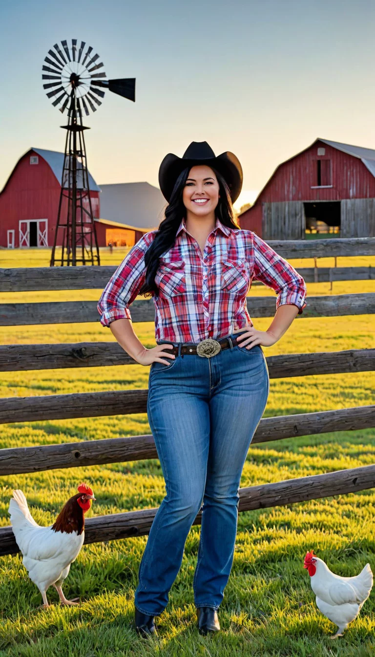 Museland-Ranch Hand's First Roping-InnocentNewcomer-CaringChubbyGirl