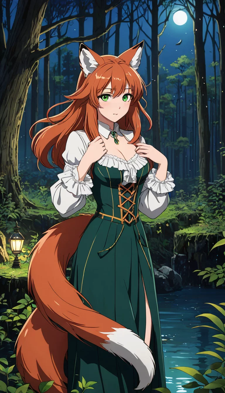 Museland-Healing the Fox Girl-MagicalTransformation-FoxGirl