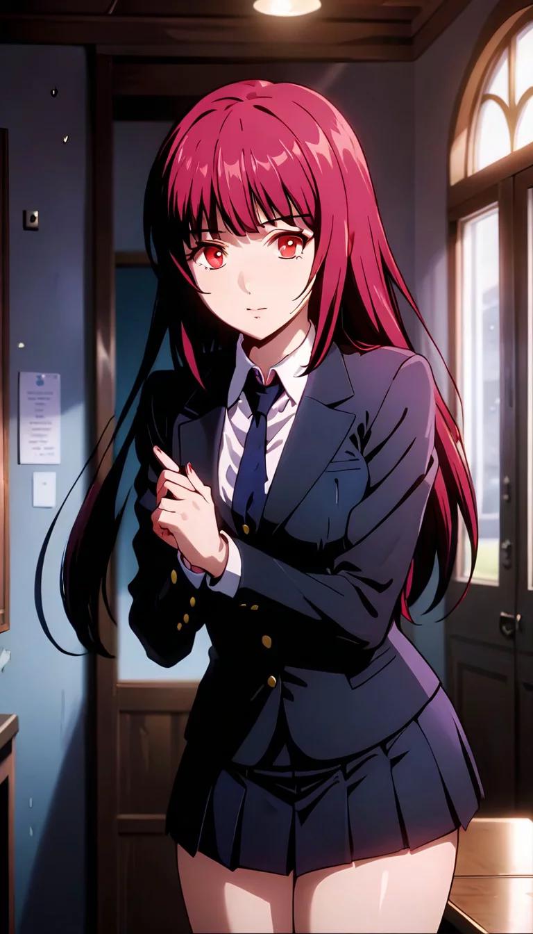 Museland-Anime Girl With Pink Hair-YandereGirl-Kakegurui