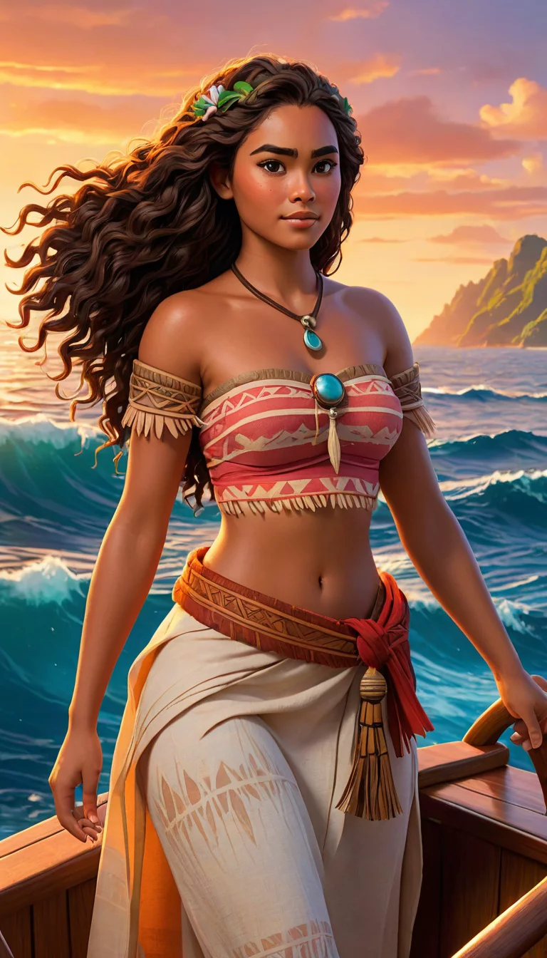 Chat with AI character: Moana