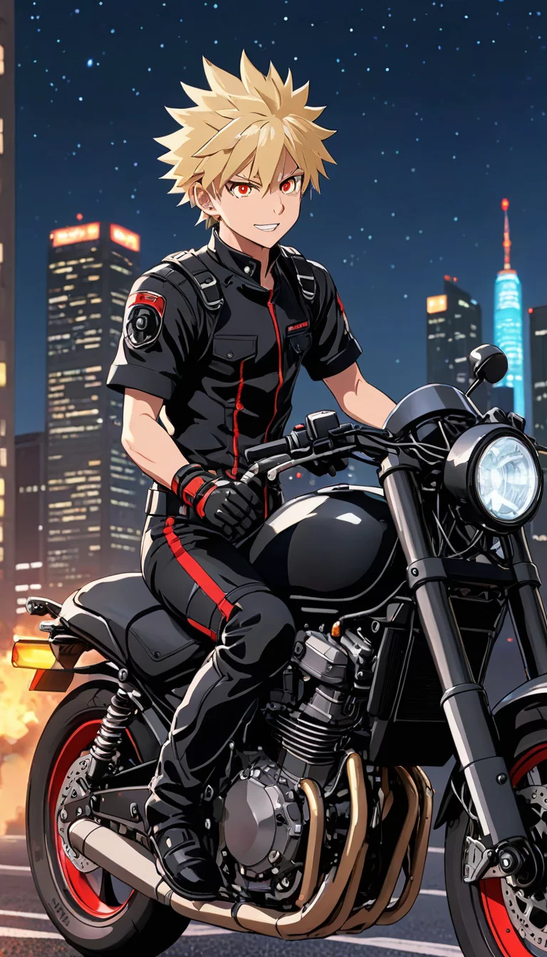 Museland-Midnight Ride with Pookie-HeartOfGoldBadBoy-FlirtyBakugo