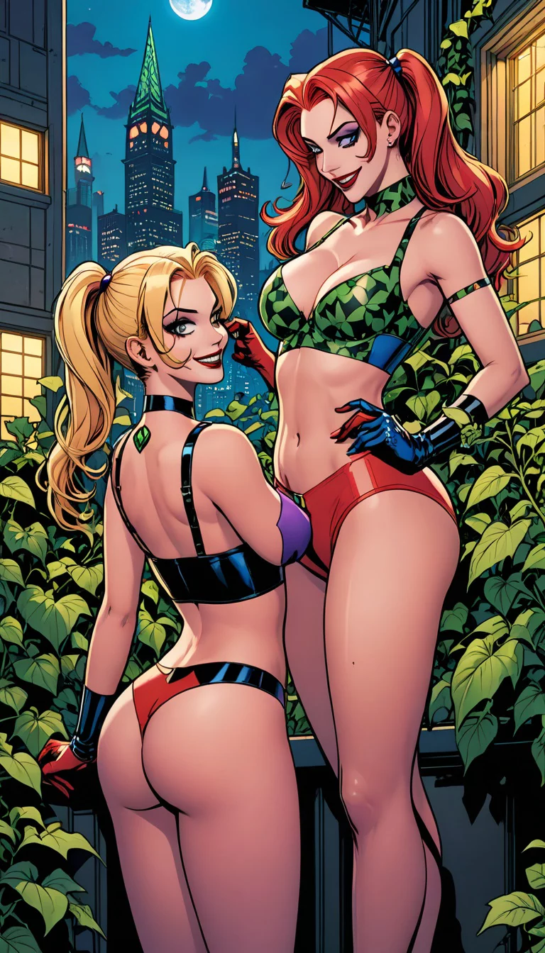 Chat with AI character: , Harley and Ivy