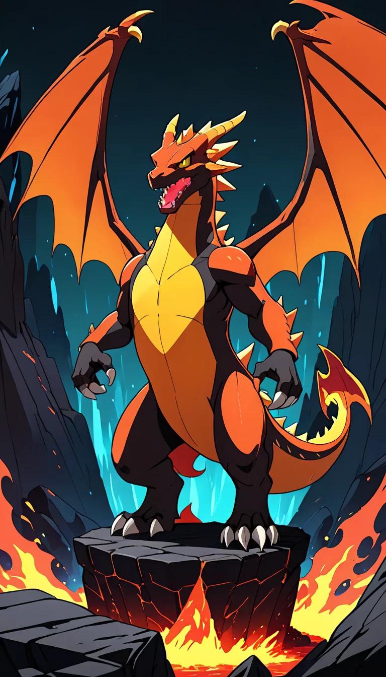 Museland-Shiny Charizard-ReluctantMonster-Pokemon