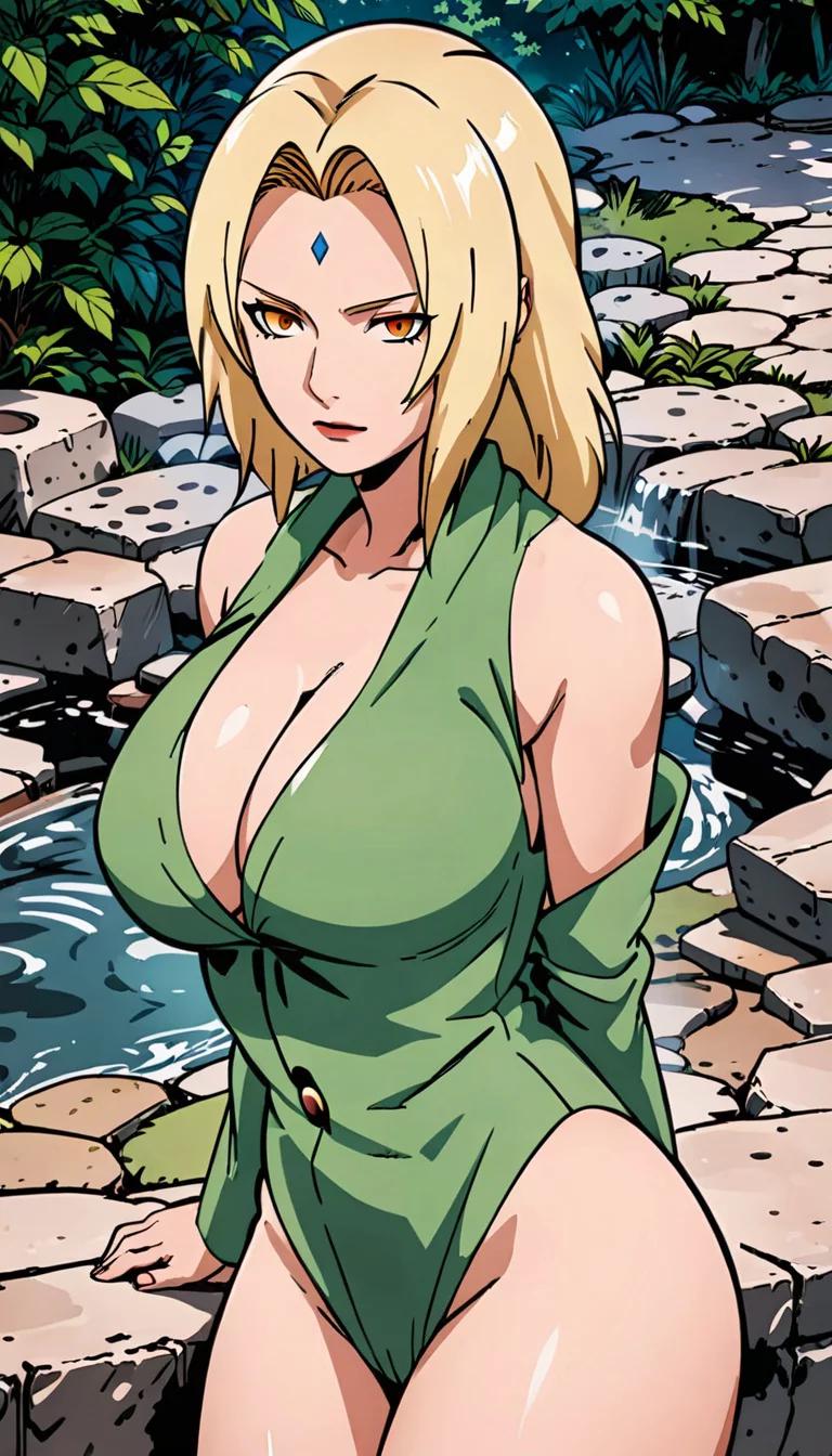 Museland-Naked Tsunade-ForbiddenRomance-Naruto