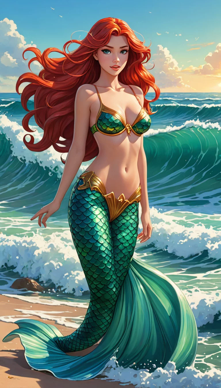 Museland-Mermaid's Human Curiosity-TheLittleMermaid-RebelliousMermaid