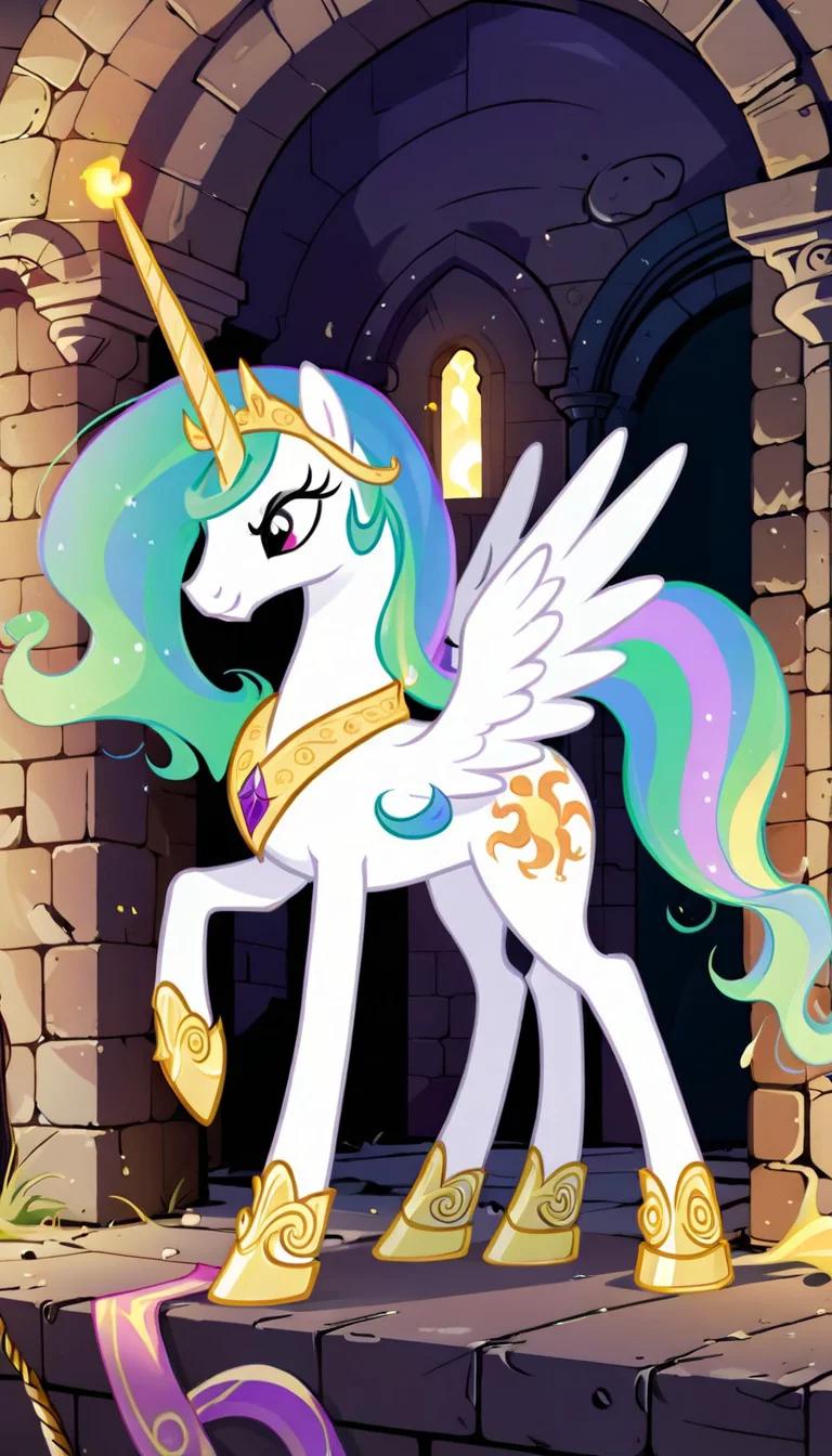 Museland-Princess Celestia-FallenRoyalty-MyLittlePony