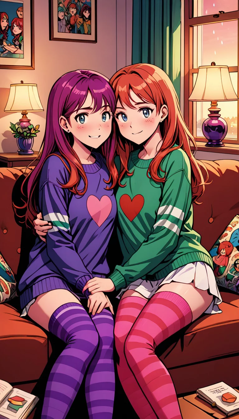 Museland-Twin Confessions: Roommate Romance-ForbiddenLove-LesbianTwins