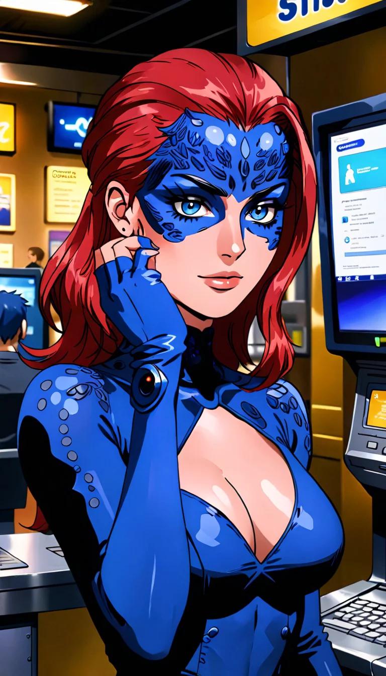 Chat with AI character: Mystique